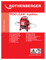 Rothenberger ROCLEAN Injektor Benutzerhandbuch