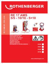 Rothenberger Three-gas welding system RE 17 AMS 5 + 10 Benutzerhandbuch