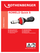 Rothenberger ROWELD Quick-S Benutzerhandbuch