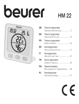 Beurer HM 22 Thermo Hygrometer Bedienungsanleitung