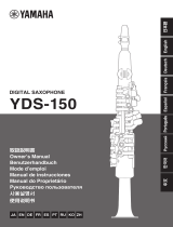 Yamaha YDS-150 Digital Saxophone Benutzerhandbuch