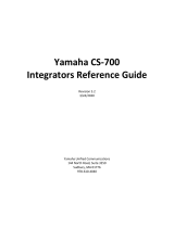 Yamaha CS-700 Benutzerhandbuch