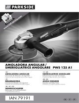 Parkside PWS 125 A1 ANGLE GRINDER Operation and Safety Notes