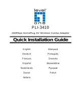 LevelOne PLI-3410 Quick Installation Manual