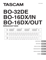 Tascam BO-16DX/OUT Bedienungsanleitung