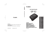 Canon GPS RECEIVER GP-E2 Benutzerhandbuch