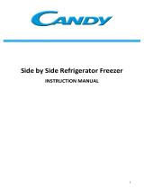 Candy CHSBSV5172XK American Fridge Freezer Benutzerhandbuch