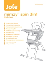 Joie MIMZY 3IN1 HIGHCHAIR FROM BIRTH Benutzerhandbuch