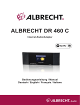 Albrecht DR 460 C Internet-Radio Tuner Bedienungsanleitung