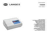 Hach Lange 2100AN Basic User Manual