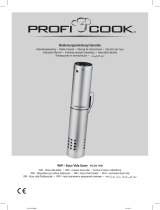 Profi Cook PC-SV 1159 silber Benutzerhandbuch