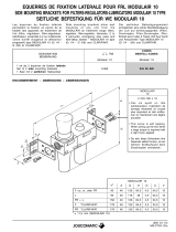 Asco Side Mounting Brackets Filters Regulators Lubricators Modulair 10 Bedienungsanleitung