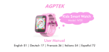 AGPtek W20 Kids Smart Watch Benutzerhandbuch
