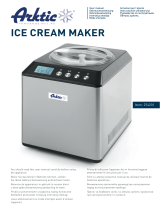 Arktic 274231 Ice Cream Maker Benutzerhandbuch