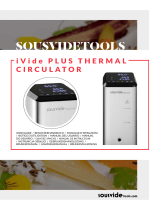 SOUSVIDETOOLS iVide Plus Thermal Circulator Benutzerhandbuch