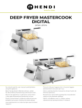 Hendi Deep Fryer Mastercook Digital Benutzerhandbuch