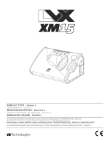 dB Technologies LVX XM 15 Benutzerhandbuch