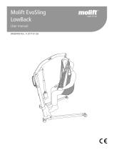 Molift EvoSling LowBack Net Padded Benutzerhandbuch