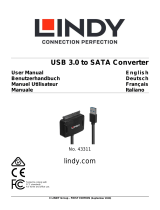 Lindy USB 3.0 to SATA Converter Benutzerhandbuch
