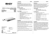 Lindy USB 3.1 Gen 2 M.2 SSD Enclosure Benutzerhandbuch