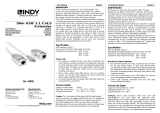 Lindy 50m USB 1.1 Cat.5 Extender Benutzerhandbuch
