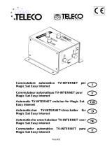 Teleco Automatic TV-INTERNET switcher for Magic Sat Easy Internet Benutzerhandbuch