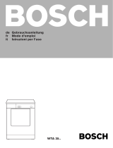 Bosch WTA3500/04 Benutzerhandbuch