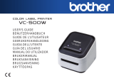 Brother VC-500W USB WIFI Bedienungsanleitung