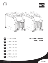 GYS PLASMA CUTTER 85A TRI Bedienungsanleitung