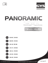 GYS LCD PANORAMIC TRUE COLOR 3XL HELMET Bedienungsanleitung