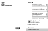 Sony CYBERSHOT DSC-WX500 BLACK Bedienungsanleitung
