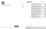 Sony CYBERSHOT DSC-RX100M3 Bedienungsanleitung