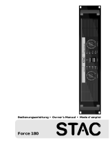 Zeck Audio STAC Force 180 Bedienungsanleitung