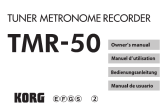 Korg TMR-50 Benutzerhandbuch