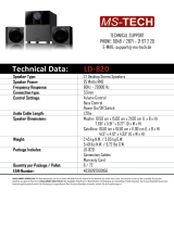 MS-Tech LD-820 Datenblatt