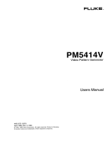 Fluke PM5414V Benutzerhandbuch