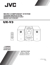 JVC UX-V3 Benutzerhandbuch