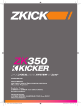 Kicker 2009 ZK350 Bedienungsanleitung