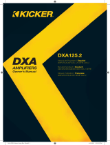 Kicker DXA125.2 Benutzerhandbuch