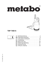 Metabo TDP 7500 S Benutzerhandbuch