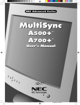 NEC A700+TM Benutzerhandbuch