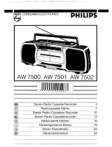 Philips AW 7500 Benutzerhandbuch