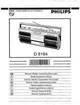 Philips D 8184 Benutzerhandbuch