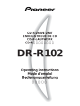 Pioneer DR-R102 Benutzerhandbuch