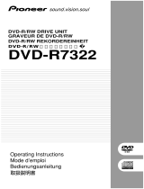 Pioneer DVD-R7322 Benutzerhandbuch