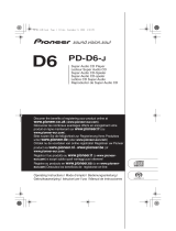 Pioneer PD-D6-J Benutzerhandbuch
