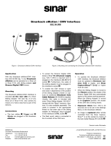 Sinar back eMotion / CMV Interface 552.36.095 Benutzerhandbuch