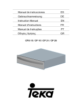 Teka CPX15/CP Benutzerhandbuch