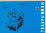 Telefunken T104 Benutzerhandbuch