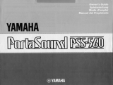Yamaha PortaSound PSS-560 Bedienungsanleitung